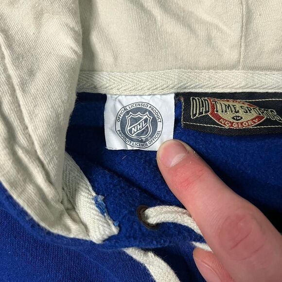 Large Blue and White St. Louis Blues NHL Hoodie - Picture 4 of 8